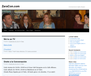 zaragozaconversation.com: ZaraCon.com
Conversaciones en inglés, Zaragoza