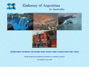 argentina.org.au: Embassy of Argentina in Canberra, Australia
