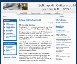 bmqg.org: Belknap Mill Quilters Guild
Belknap Mill Quilters Guild