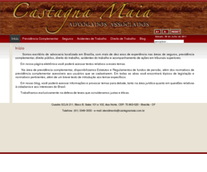 castagnamaia.com.br: Castagna Maia Advogados Associados S/C - Início
Castagna Maia Advogados Associados - 2007