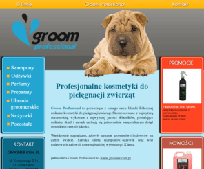 groomprofessional.info: Groom Professional
Profesjonalne kosmetyki dla groomerów