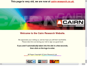 cairnweb.com: Cairn Research Ltd.
We produce instrumentation for photometric intracellular ion measurement using fluorescent indicators, flash photolysis and patch clamping.