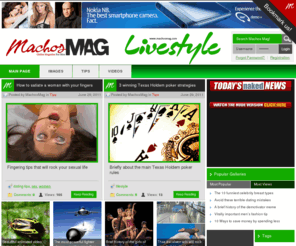 machosmag-lifestyle.com: Online magazine for men, site for men of all ages
