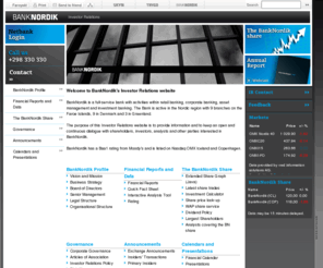 nordicbank.mobi: Investor Relations
