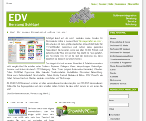 schloegel-edv.de: Schlögel EDV Beratung - Ihr EDV Service Beratung kaufmännische Software in Dresden Pirna Sebnitz Bautzen Sachsen
Schlögel EDV Beratung, Ihr Partner für EDV Dienstleistungen und Software im Bereich Warenwirtschaft, ERP, CRM, Kasse im Dresdner Umland und der Lausitz