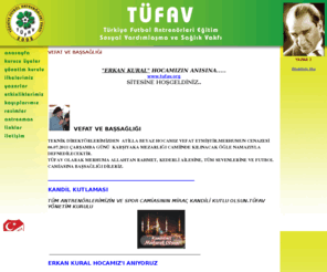 tufav.org: TUFAV :: Türkiye Futbol Antrenörleri Vakfı
