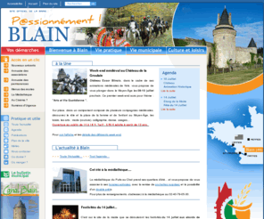 ville-blain.fr: Bienvenue sur le site de Blain
Blain . Bienvenue sur le site de Blain