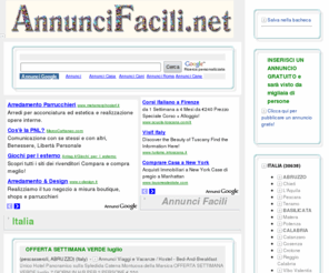 annuncifacili.net: Italia - Annunci Facili
