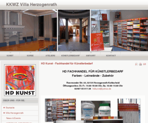 hd-kuenstlerbedarf.com: HD Kunst - Fachhandel für Künstlerbedarf
Kunst-, Kultur- und Wirtschaftszentrum KKWZ Herzogenrath-Kohlscheid (bei Aachen)