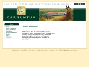 pferdeklinik-carnuntum.at: Pferdeklinik Carnuntum - Home
Joomla - the dynamic portal engine and content management system