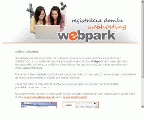 webpark.sk: 
