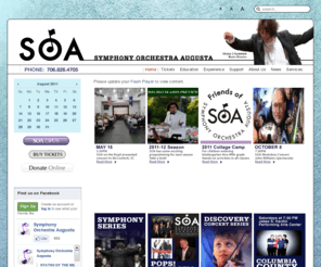 augustasymphony.org: Symphony Orchestra Augusta
The online home of Symphony Orchestra Augusta.