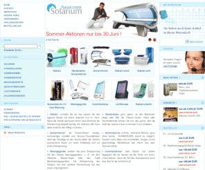 solariumhaus.com: SOLARIUMHAUS - Solarien und Wellnessgeräte
Sauna und Wärmetechnik vom SAUNAHAUS.com