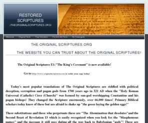 halleluyahbible.com: Welcome to the Restored Scriptures
The Restored Original Scriptures -