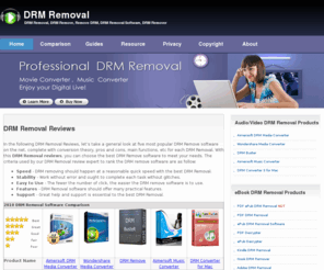 drm-removal.org: DRM Removal Reviews - Best DRM Remove Software to Remove DRM
Best DRM Removal Software to remove DRM protection easily and legally. With this DRM Remove software, you can remove DRM from protected movie and music, and also convert any common unprotected audio and video to the target formats.