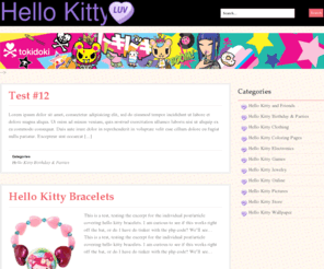 hellokittyluv.com: Hello Kitty @ HelloKittyLuv.com
Category #1 Lorem ipsum dolor sit amet, consectetur adipisicing elit, sed do eiusmod tempor incididunt ut labore et dolore magna aliqua. Ut enim ad minim