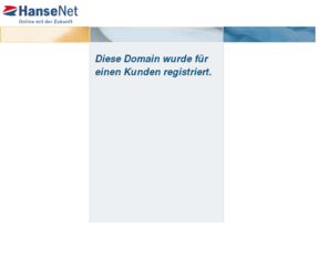 preusche.org: HanseNet - Diese Domain ist f
