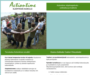 actiontime.info: Actiontime tapahtumajärjestäjä - seikkailua ja teatteria
