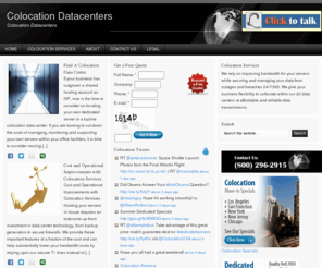 colocationdatacenters.net: Colocation Datacenters
Colocation Datacenters