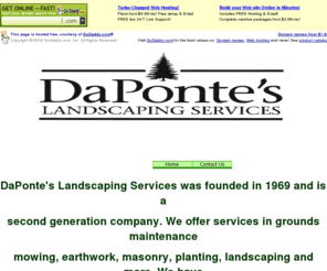 daponteslandscaping.com: Homepage
Homepage