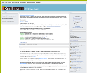 koolhovenonline.com: : Nieuws
Website voor de nieuwbouwwijk Koolhoven in Tilburg