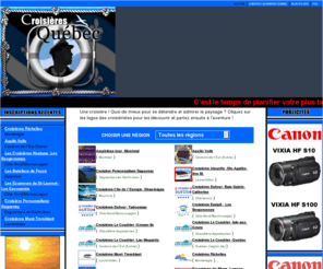 croisierequebec.com: Croisires au Qubec, Croisiristes Province Qubec, Excursions, Baleines, Fjord, lacs, fleuve et Iles
Croisires Qubec a pour but de vous aider  choisir facilement une destination croisire au Qubec. Cliquez sur les logos des croisiristes pour voir leur fiche...Cest le temps de planifier votre plus belle sortie de lt !