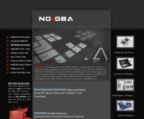 nogba.com: No$GBA : NoGBA best DS Emulator 4 NDS ROMs DOWNLOAD