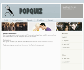 popquiz.dk: PopQuiz - Musikquiz i København
Musikquiz i København - Popquiz