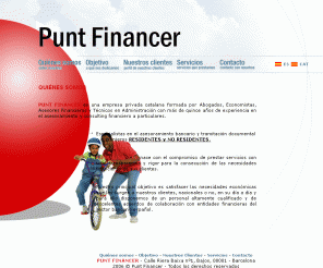 puntfinancer.com: PUNT FINANCER - Asesoramiento y consulting financiero a particulares
