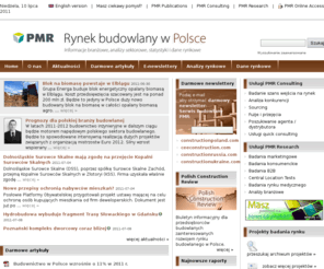 rynekbudowlany.com: Rynek Budowlany w Polsce i Europie Wschodniej
Portal na temat polskiego rynku budowlanego zawierający aktualne wiadomości, artykuły, analizy. Analiza rynku budowlanego w Polsce. Inwestycje budowlane.