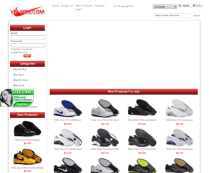 vip-nike.com: Cheap Nike Shoes,Cheap Jordan Shoes,Basketball Shoes,Running Shoes,Air Force Ones,Air Force 1,Nike Dunk,Nike air max From USA and CHINA with paypal. | Vip-Nike.Com
Vip-nike offers all kinds of athletic shoes of free shipping, including Nike Shoes,basketball shoes, jordan shoes, running shoes,Nike Air Max,Nike Shox,Nike Air Force,Nike Dunk,Nike Blazer,Nike Cortez,casual shoes and so on.All our products are welcome and highly praise by our customers all over the world. Your satisfaction is our terminal goal.