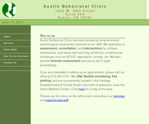 austinbehavioralclinic.com: Austin Behavioral Clinic
Austin Behavioral Clinic