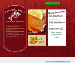 canadianselect.com: Smoked Salmon gifts from British Columbia
