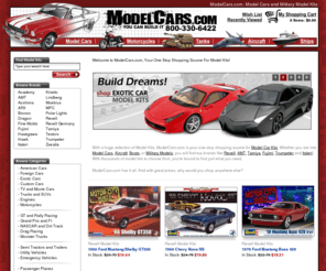 modelcars.com: ModelCars.com: Model Cars and Military Model Kits
A Great Selection of Model Cars and Military Model Kits