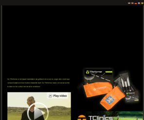 tee-set.com: TPerformer - improve your game
The TPerformer is a sensational new & unique Golfing Tool in production: not only suitable to practice/improve your own Golf Swing, but also the ideal gift to promote your company.

Long term advertising/promotion product !