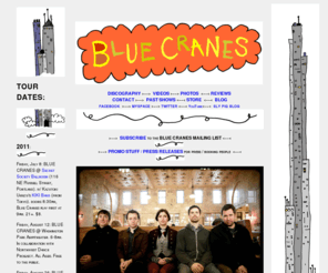 bluecranesmusic.com: BLUE CRANES - Music Group
