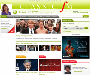 classicfm.org: Classic FM - Classical Music Radio
Listen to classical music online, on digital, and FM with Classic FM. Find out about composers, artists, news and events