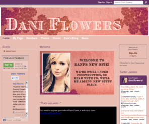 daniflowersmusic.net: Dani Flowers
Official Site for Dani Flowers and her music