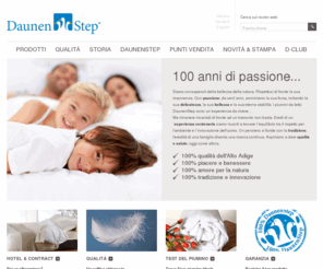 ilpiumino.com: DaunenStep - Home
Azienda di produzione di piumini, trapunte e altri capi in piuma