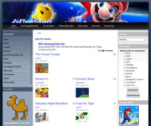 joflash.hu: JóFlashGames - A Flash Játékok Oldala - Index
JóFlashGames A flash játékok oldala! Már több mint 700 flash játékkal. Akció játékok, autós játékok, logikai játékok, motoros játékok, South Park játékok, sport játékok, stratégiai játékok, szerepjátékok, ügyességi játékok, Yeti Sport játékok és egyéb játékok. Gyere és játssz!