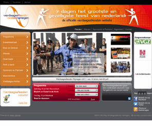 nijmeegsefeesten.com: Vierdaagsefeesten 2011 Nijmegen - De officiële website
Officiële website van de Nijmeegse Vierdaagsefeesten 2011. Optredens, podia, playlist, bereikbaarheid en nog veel meer...