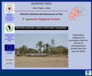 prs-burkinafaso.com: Programme Régional Solaire - Burkina Faso
Système d'Information Géographique pour le Programme Régional Solaire du Burkina Faso