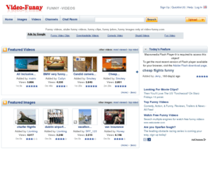 video-funny.com: Funny videos, utube funny videos | Main
 Watch Funny videos, at video-funny.com. Whenever you have spare time and are bored with the daily routine, you can watch funny videos and online.
