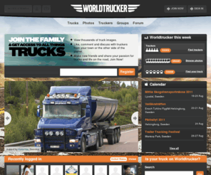 worldtrucker.net: Worldtrucker - a global community for truck drivers of all brands | Worldtrucker
<P> Worldtrucker is a global community for truck drivers of all brands with a 100% passion for the life on the road. Comment, Upload photos, Discuss in forum and Share your experiences with other truckers. Join now!<?xml:namespace prefix = o/?> <o:p> </o:p> </P> 