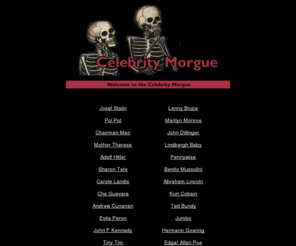 Pictures Dead Celebrities on Com  Celebrity Morguea Tasteless Gallery Of Dead Celebrities