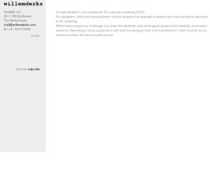 willemderks.com: Home : willemderks
3D computer modeling.