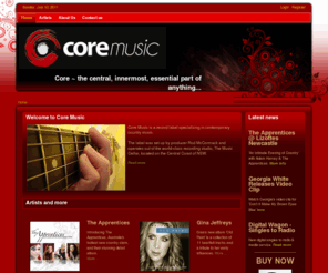 coremusic.com.au: Core Music
Core Music is Australia's finest, contemporary country record label. Contact us: ph: (02) 4365 4488 or email: admin@coremusic.com.au