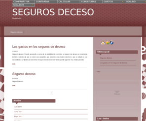 segurosdeceso.net: SEGUROS DECESO
SEGUROS DECESO