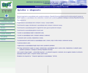 sous-slo.net: Splošno o skupnosti SOUS
skupnost organizacija za usposabljanje