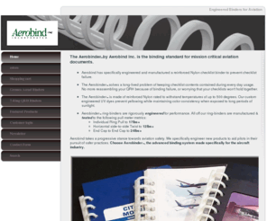 aerobind.net: Home - Aerobind, Checklist Binders for Aviation
QRH & Checklist Binders for Aviation